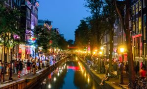 Holidaying in Amsterdam